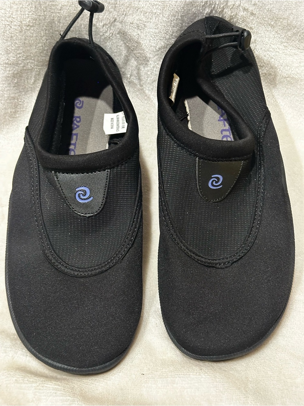 Rafters Belize Slip-On Water Shoes Black Women’s Size 9M River Lake Outdoors